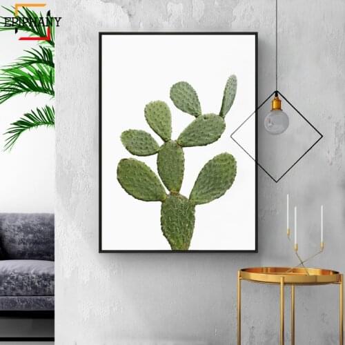 Cactus Print Boho Wall Art Canvas Paintings Modern Nursery Succulent Cacti Painting Pictures Botanical Poster Living Room Decor
