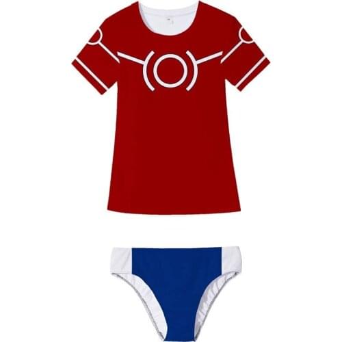 MHA Swimsuit Anime Cosplay My Hero Academia Bikinis Swimwear Women Ladies Girl Tankinis High Waist Sexy Beach Swim Bathing