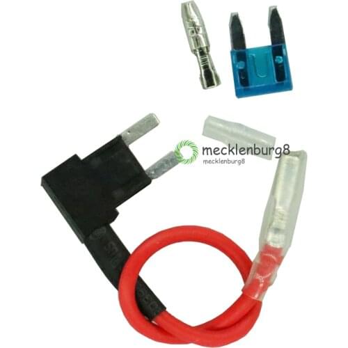 Small ACS add chain Piggy back Connectable standard Contact Plate tap fuse holder Mini