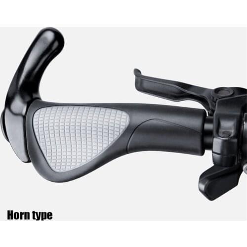Non-slip MTB Bicycle Grips Ergonomics Bike Handlebar Covers Extended Bar End Mountain Bike Grips Handles for Bicycle Kit 2020