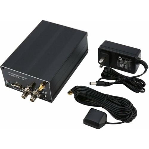 Latest 10MHZ SINE WAVE Sinewave GPS DISCiPLINED CLOCK GPSDO + LCD Display By BGTBL