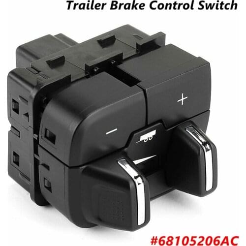 NEW 68105206AC Trailer Brake Control Switch For DODGE RAM 1500 2500 DURANGO