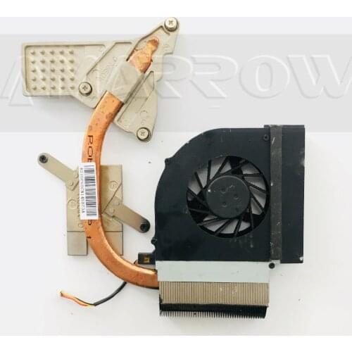 Original free shipping For HP Compaq CQ61 G61 CPU Cooling Fan with Heatsink 534684-001