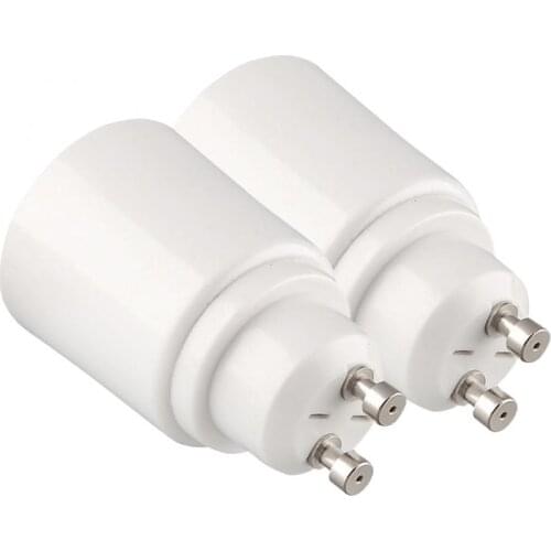 1PCS GU10 To E27 LED Light Lamp Holder Heat-resistant Material Lamp Holder Converter Socket Light Bulb Lamp Holder Adapter Plug