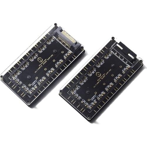 RGB Fan Controller For ASUS AURA 5V 3 Pin RGB Hub SYNC Splitter 3Pin Header Motherboard Fan Magic Synchronous Fan Controller PC