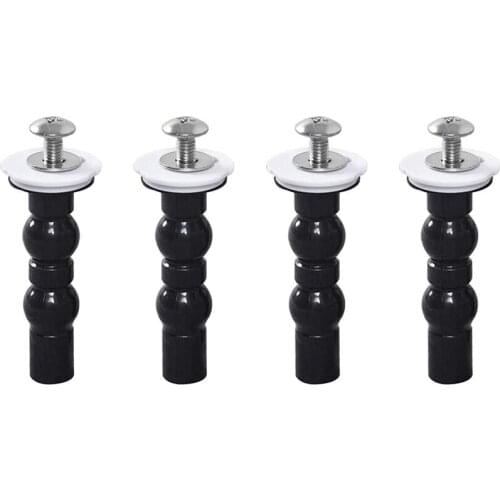 Toilet Seat Hinges Screws,Toilet Seat Screws Universal Toilet Seat Fixings Expanding Rubber Top Nuts Screws