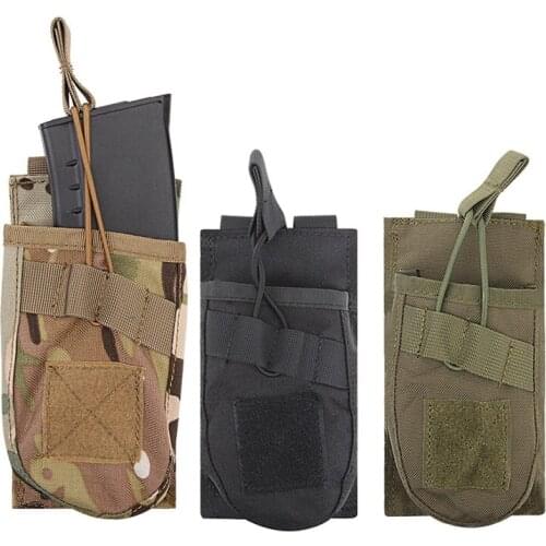 Tactical Molle Magazine Pouche for AK 47 74 series Nylon Mag Bag Drop Utility Pouch Outdoor Waist Bag Hunting Survival Gear