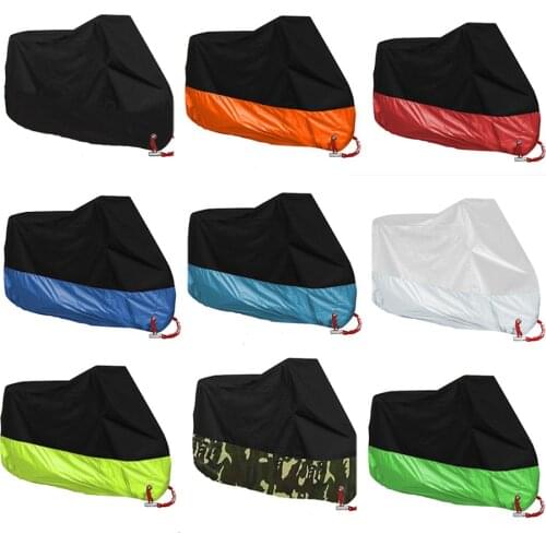 Motorcycle Waterproof Cover Dustproof UV Protection Motorcycle Scooter Bicycle motorbike rain cover Outdoor Indoor All Season