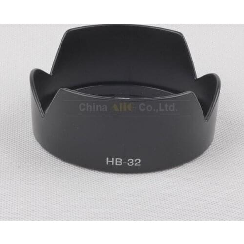 10pcs HB-32 Camera lens hood hb 32 for nikon 18-70mm 18-105mm 18-135mm lens