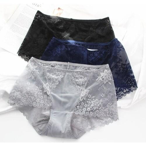 4Pcs New Spring Summer Womens Underwear Sexy Lace Female Underwea Ladies Underwear Womens Panties Seamless Underpants High