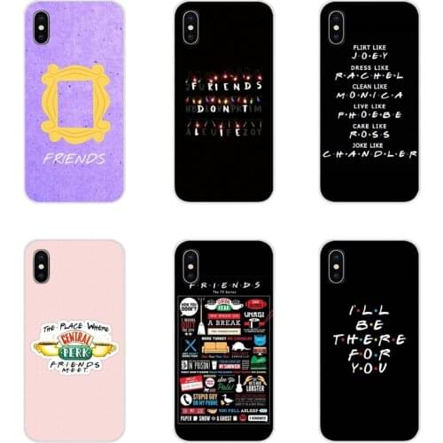 Accessories Phone Cases Covers For Apple iPhone X XR XS 11Pro MAX 4S 5S 5C SE 6S 7 8 Plus ipod touch 5 6 Friends Season TV