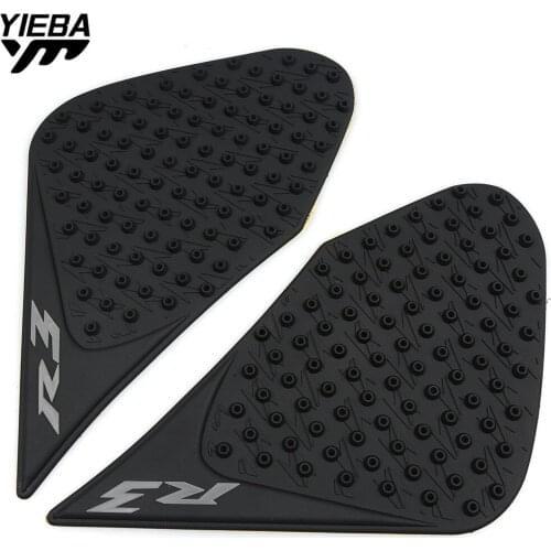 Motorcycle Acccessories Tank Sticker Moto Traction Pad Side Gas Protector For YAMAHA YZF R3 R25 YZF-R3 YZF-R25 YZFR3 2015 2016
