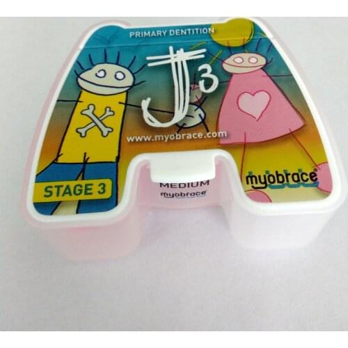 Anti-Jaw Orthodontic Retainer J3Ages5-8/MRC Orthodontic Trainer Appliance Correct Class III Malocclusion/Myobrace Trainer J3