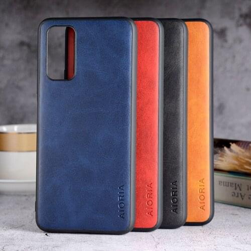 Case for honor view 30 pro v30 pro funda Luxury Vintage leather phone cover for huawei honor 30 pro case coque capa