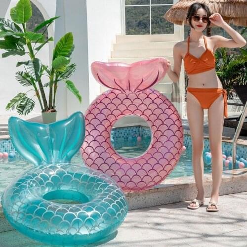 Baby Swimming Protector Inflatable Neck Floating Ring Safety Buoy Adjustable Auxiliary Ring Swimming Accessories