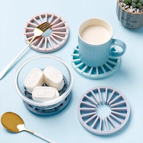 Multifunction Heat-insulated Placemat Non-Slip Tableware Table Cup Mat Cushion for Home Kitchen Supplies