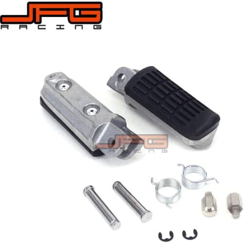Footrest Front Foot Pegs For HONDA CB400 CB600 CB 900 919F CB1000 CBR1000F CBR750F CB750 CB1300SF CB1300X4 CB1300 Motorcycle