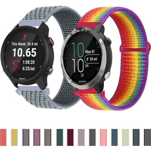 20MM 22MM Nylon Loop Strap For Huawei Watch 3/3 Pro GT 2 46MM/42MM 2E Smart Watch Band Women Bracelets For Honor Magic/GS Pro