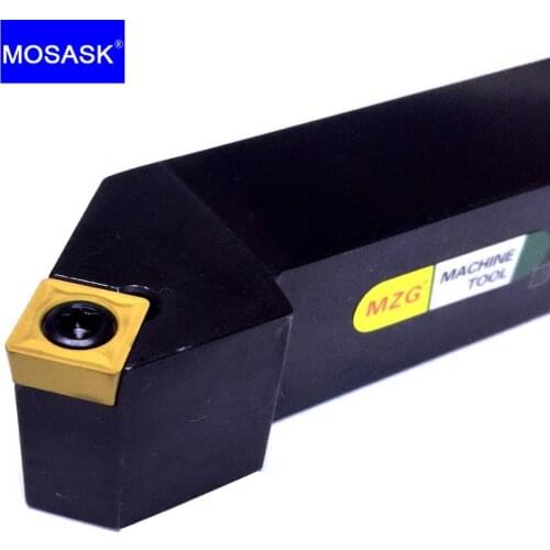 MOSASK SSSCR1616H09 Square Handle Bar SSSCR Cutter Adapter Indexable Carbide Insert CNC Lathe External Turning Tools