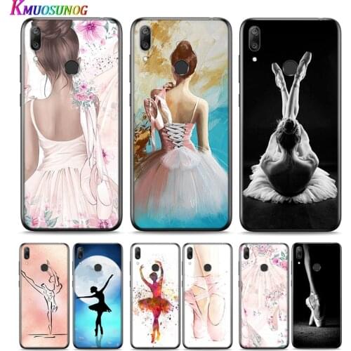 Ballet Dancer Dancing For Huawei P Smart 2021 2020 Z S Mate 40 RS 30 20 20X 10 Pro Plus Lite 2019 Silicone Phone Case