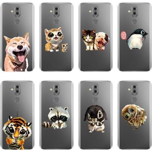 Phone Case Silicone For Nokia 2.1 3.1 5.1 6.1 7.1 Plus Shiba Inu Dog Kawaii Cat Soft Back Cover For Nokia 2.1 3.1 5.1 6.1 7.1