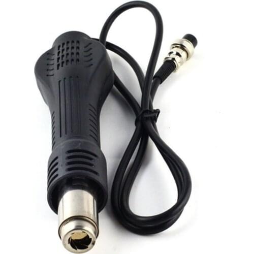 Heat Gun Hot Air Gun Handle For YOUYUE 858 858D+ 8586 Rework Soldering Station Hot Air Gun 8 holes