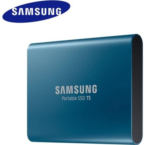 SAMSUNG External SSD USB3.1 T5 USB3.0 2TB 1TB 500GB 250GB Hard Drive External Solid State Drives HDD Desktop Laptop PC disco