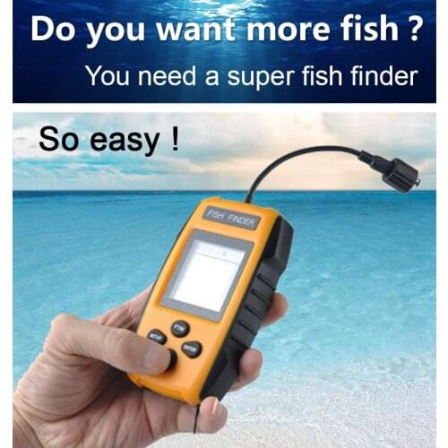 High-Tech Ultrasonic Fish Finder