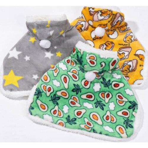 A Sweet Pet Cloak Plush Winter Warm Kitten Blanket Thicken Cat Costume Pet Accessories Cosplay Puppy Mat Soft Sleeping Bag