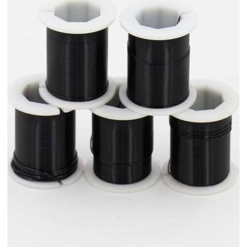 0.3/0.4/0.5/0.6/0.8mm) Diameter Black color Copper wire for Model Design, DIY Handicrafts making
