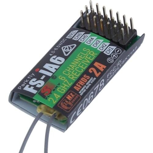 1pcs FlySky FS-iA6 6 Channel Receiver AFHDS 2A 2.4G Radio system Replacement For FlySky FS-I10