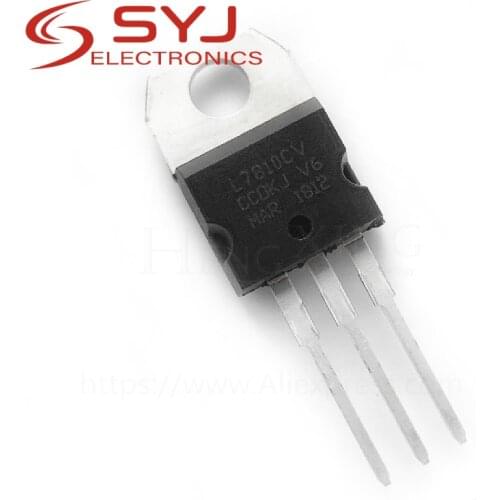 10pcs/lot L7810CV L7810 7810 LM7810 MC7810 7810CV TO-220 new original In Stock