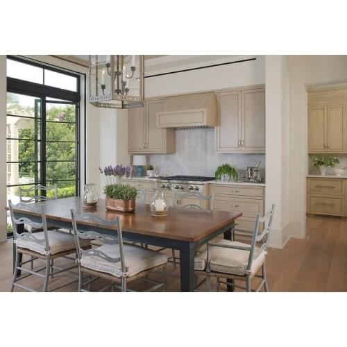 2017 solid wood kitchen cabinets customized made traditional wooden kitchen furnitures S1606115