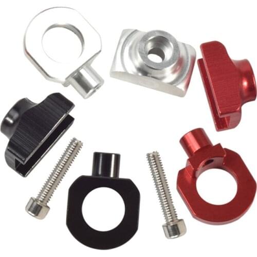 2021 Bicycle Chain Adjuster Tensioner Fastener Aluminum Alloy Bolt For BMX Bike Single Speed Bicycle Bolt Screw