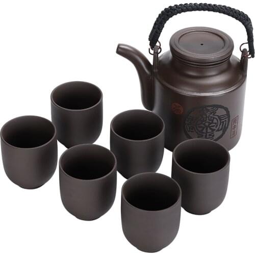 450-900ml Authentic Yixing Purple Sand Teapot / Handmade Teapot Ceramic Liner Tea Leak / Chinese Kung Fu Tea Set Kettle