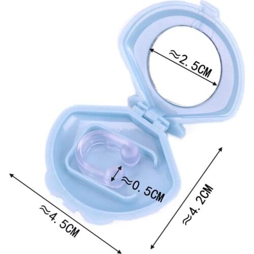 5 box/lot Anti Snore Magnetic Breathing Nose Clip Anti Snore Apnea Nose Clip Breathe Aid Stop Snore Device Healthy Care
