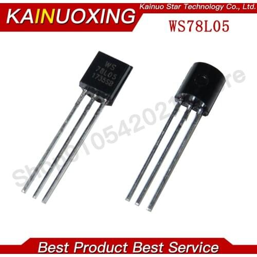 50pcs 78L05 TO-92 WS78L05 TO92 5V 100mA 0.1A Voltage Regulator