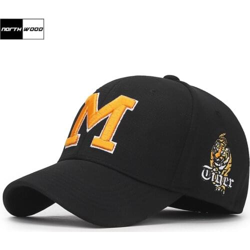 [NORTHWOOD] 2019 3D Letter Mens Baseball Cap Women Dad Hat Gorras Animales Hip Hop Snapback Bone Trucker Cap