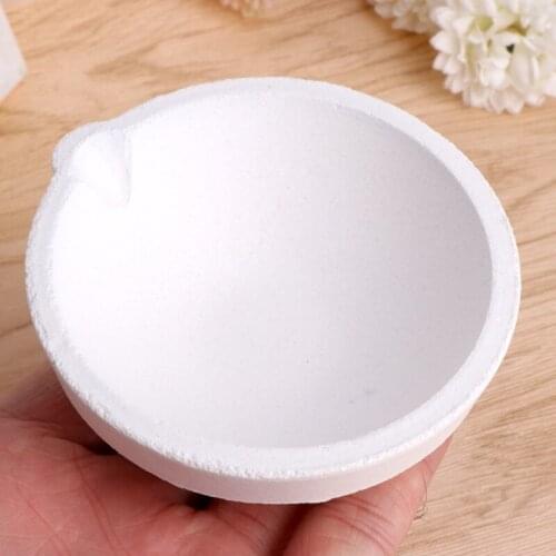 Y1UE 500Grams Quartz Bowl Jewelry Equipment Crucible For Melting Gold Silver Platinum