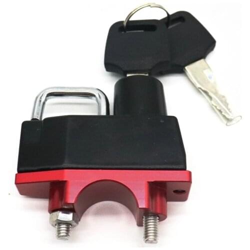 For HONDA CB300F CB300R CB400F CB500F CB400X CB500X CB650F CB600F CB900F CB150R Helmet Locks Motorcycle Handlebar Bar Clamp