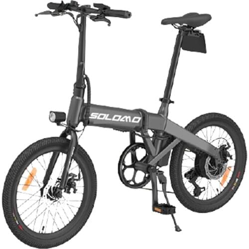 Electric Folding Bike 48v 500w 10.5 AH Aluminum Alloy Frame Lithium Battery Disk Brake