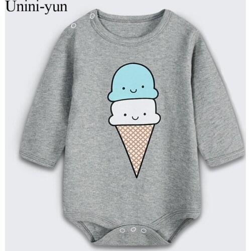 2017 spring Autumn baby clothing cartoon baby girl rompers 100% cotton baby boy clothes jumpsuit, newborn wear bebes 0-12M