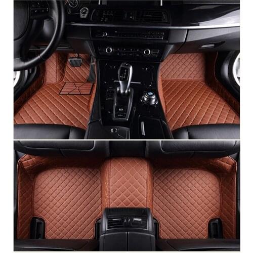 Carpets Rugs For Renault Koleos 2020 2019 2018 2017 Leather Car Floor Mats Custom Auto Foot Pads Styling Automobile Cover