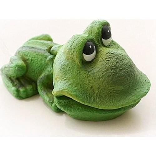 Lovely Ornaments Aquarium Landscaping The Frog Bubble Stone Fish Tank Landscape Decoration Oxygen Pump Air Stone 1PC