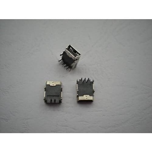 Mini USB 5 Pin Female Socket Connector 180 Degree 300 pcs per lot hot sale