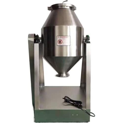 3kg 5 10kg Single Cone Rotating Food Mixers Chemical Dry Powder Mixing Machine Blender Chemical Powder Mixer Food Additive