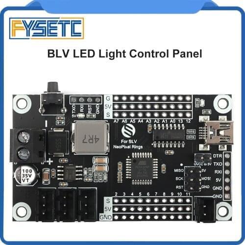 10 pcs FYSETC BLV LED Light Control Panel Arduino mini pro module For BLV MGN Cube 3d printer