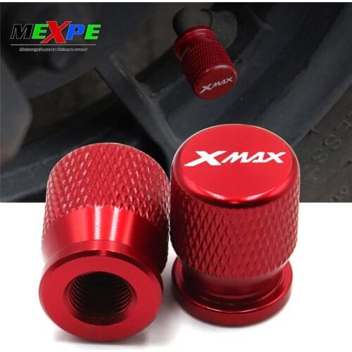 Suitable for Yamaha XMAX250 XMAX300 XMAX125 CNC aluminum alloy Installed on tire valve cap Valve decorative cap Suitable for all