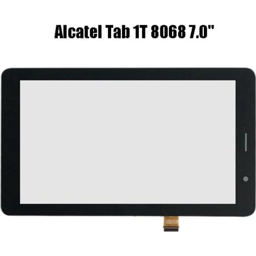 New Touch screen Digitizer Alcatel Tab 1T 8068 7.0" 9009G 3G Alcatel 1T 8068 Tablet Touch panel Glass Sensor replacement
