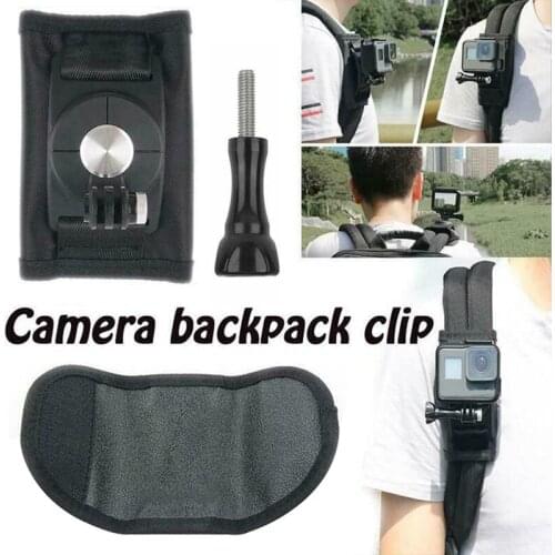 Sports Camera Backpack Clip Camera Shoulder Strap Buckle Holder Accessories GDeals